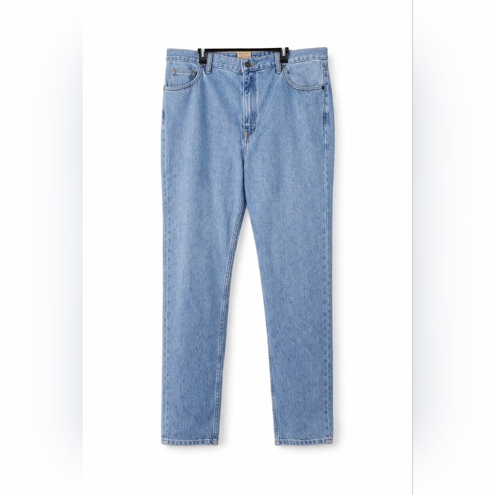 NWT Member’s Mark Men’s Relaxed Fit Jeans 42x30 Heavyweight Denim Durable Workwe